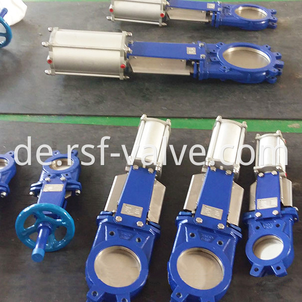 Pneumatic Actuated Knife Gate Valve